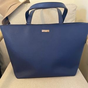 Kate Spade Blue Large Tote